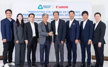 แคนนอน และ อมรินทร์ คอร์เปอเรชั่นส์ ผนึกพลังสองแบรนด์ยักษ์ใหญ่ ผสานเทคโนโลยีอิมเมจจิ้งระดับโลก ซัพพอร์ตอุตสาหกรรมการผลิตสื่อครบวงจรของเมืองไทย
