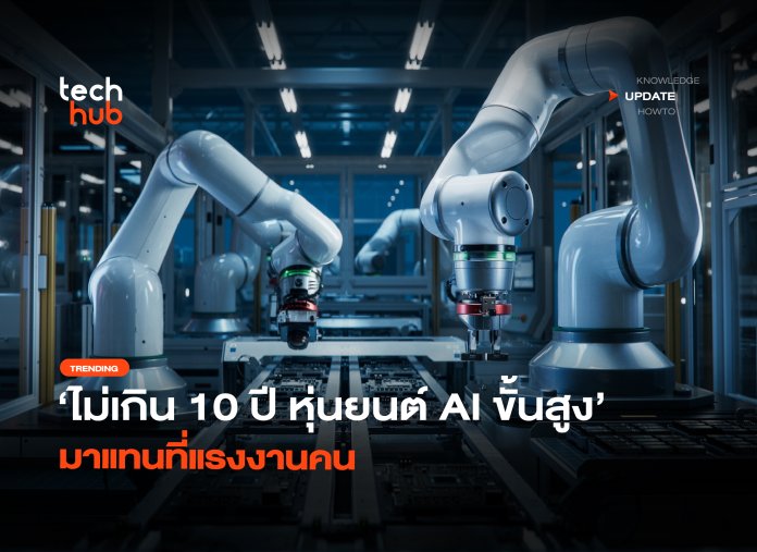 ไม่เกิน 10 ปี หุ่นยนต์ AI ขั้นสูง มาแทนที่แรงงานคน-30