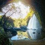 Haew,Suwat,Waterfall,Is,One,Of,The,Famous,Landmarks,At