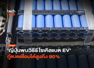 รีไซเคิลแบต EV