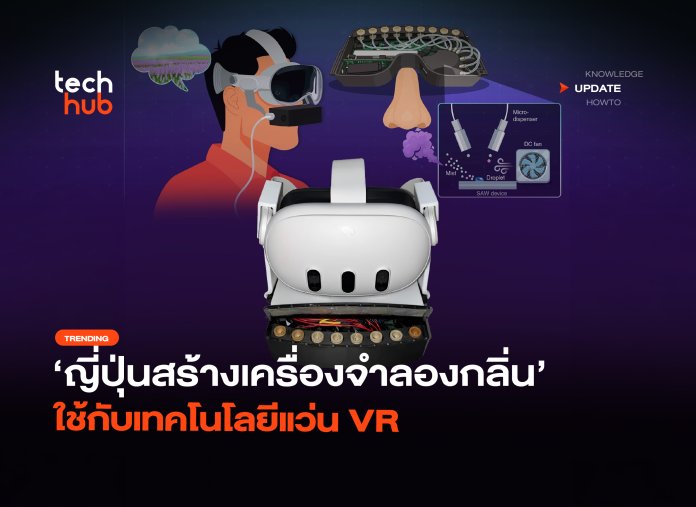 วีอาร์จำลองกลิ่น