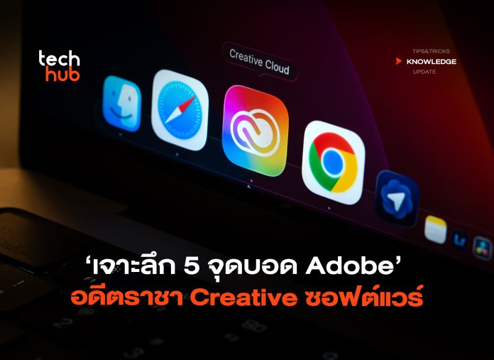 จุดบอด Adobe
