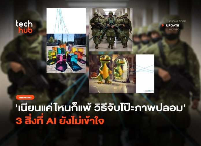 เนียนแค่ไหนก็แพ้ วิธีจับโป๊ะภาพปลอม 3 สิ่งที่ AI ยังไม่เข้าใจ-28 จับโป๊ะภาพปลอม