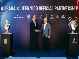 Alibaba Group จับมือ UEFA สนับสนุนการแข่งขันฟุตบอลสโมสรชายยุโรป ระหว่างฤดูกาล 2027/28 – 2032/33 และ UEFA EURO 2028™