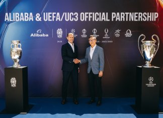 Alibaba Group จับมือ UEFA สนับสนุนการแข่งขันฟุตบอลสโมสรชายยุโรป ระหว่างฤดูกาล 2027/28 – 2032/33 และ UEFA EURO 2028™