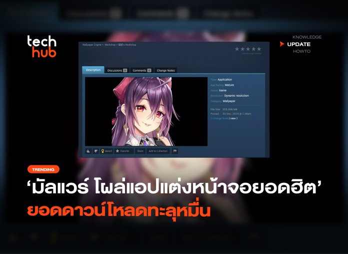 มัลแวร์ตัวดัง โผล่แอปแต่งหน้าจอยอดฮิต ยอดดาวน์โหลดทะลุหมื่น-18 มัลแวร์ตัวดัง