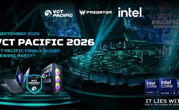 Predator x Intel ชวนลุ้นบินเกาหลี เชียร์ VCT Pacific Finals Busan เชียร์ VCT Pacific Finals Busan