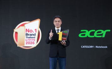 Acer คว้ารางวัล Marketeer No.1 Brand Thailand 2026 Marketeer No.1 Brand Thailand 2026