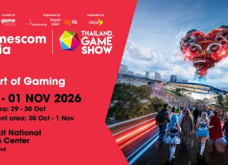gamescom asia x Thailand Game Show 2026 สุดยอดมหกรรมเกม ปักหมุดกรุงเทพ