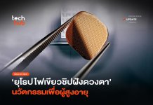 คืนการมองเห็น ยุโรปไฟเขียว ชิปฝังดวงตา นวัตกรรมเพื่อผู้สูงอายุ ชิปฝังดวงตา