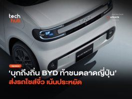 เจ้าถิ่นมีหนาว รถยนต์ไฟฟ้า BYD เตรียมบุกญี่ปุ่น ท้าชนตลาดรถ Kei Car รถยนต์ไฟฟ้า BYD