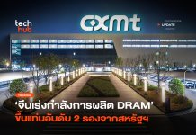 ไล่ตาม Micron จีนเร่งกำลังการผลิต DRAM ขึ้นแท่นอันดับ 2 รองจากสหรัฐฯ