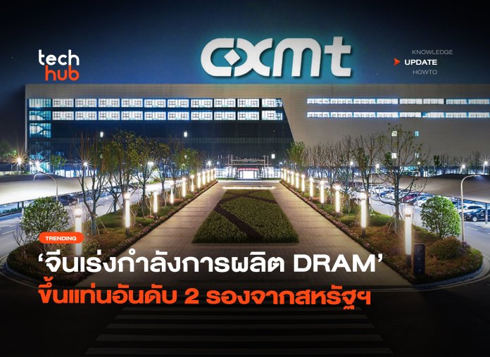 ไล่ตาม Micron จีนเร่งกำลังการผลิต DRAM ขึ้นแท่นอันดับ 2 รองจากสหรัฐฯ-26