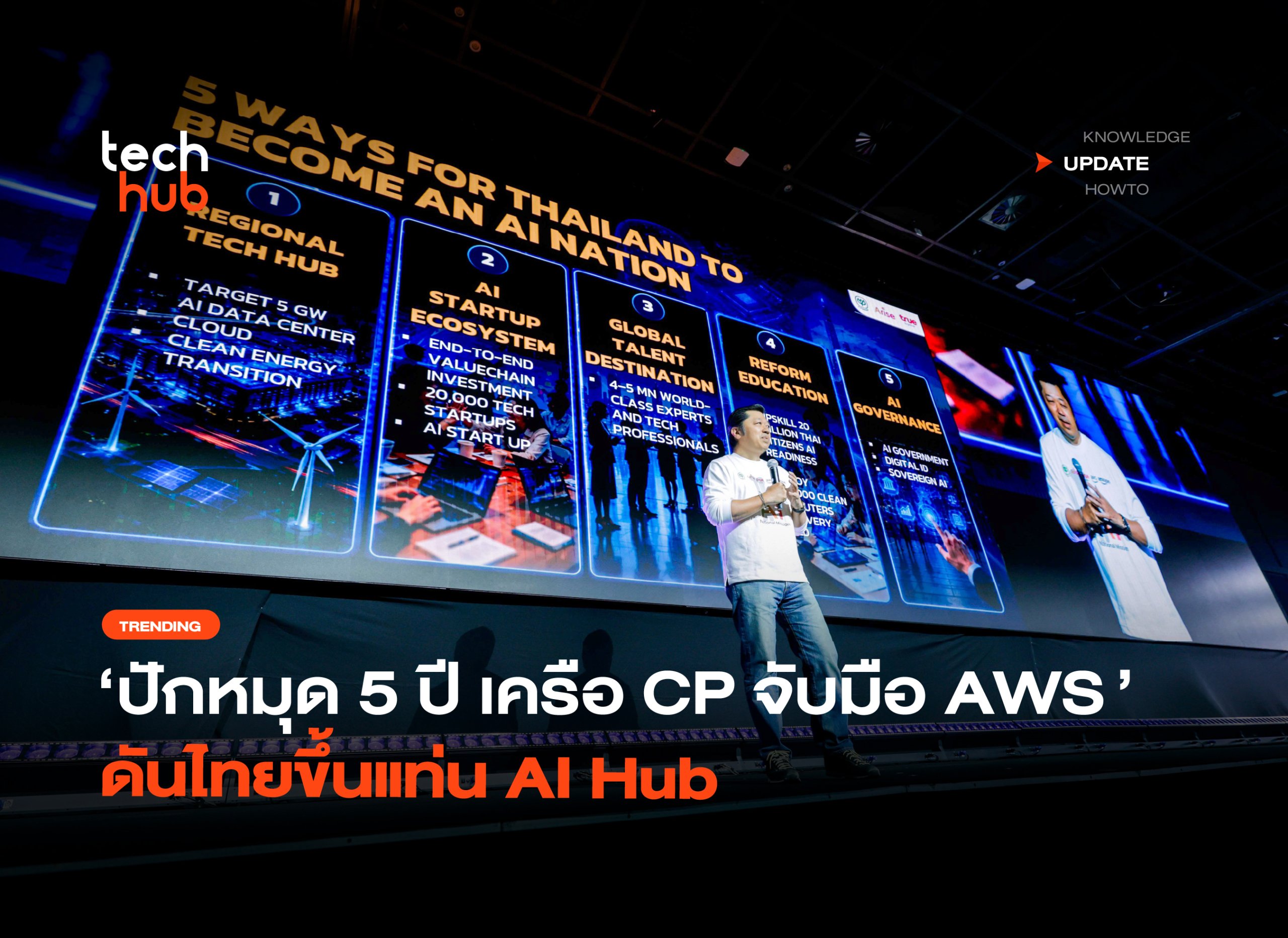 A New Step for Thailand: Toward Becoming an AI Hub to Improve the Quality of Life for Thai People