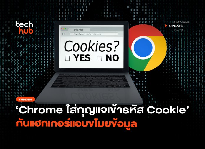 Chrome อัปเดตใหม่ ใส่กุญแจเข้ารหัส Cookie กันแฮกเกอร์แอบขโมยข้อมูล-12 Chrome ตัวใหม่