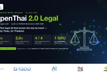iApp Technology เปิดตัว OpenThai 2.0 Legal โมเดล AI กฎหมายไทย
