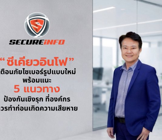 5 แนวทางรับมือ ภัยคุกคามไซเบอร์ เชิงรุกที่องค์กรต้องทำก่อนสาย ภัยคุกคามไซเบอร์
