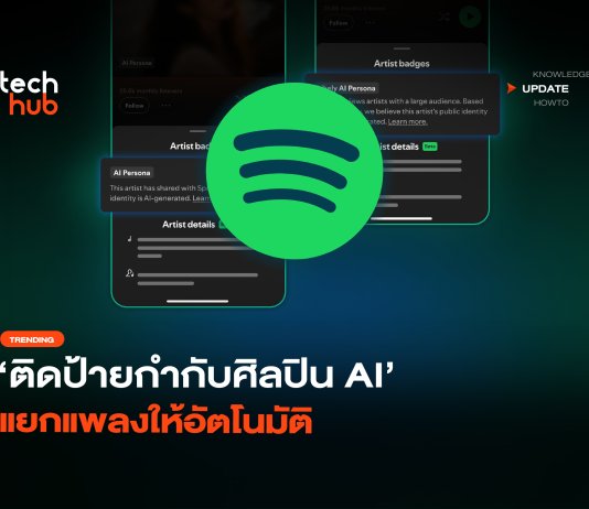 ปรับระบบใหม่ ติดป้ายกำกับศิลปิน AI แยกแพลงให้อัตโนมัติ