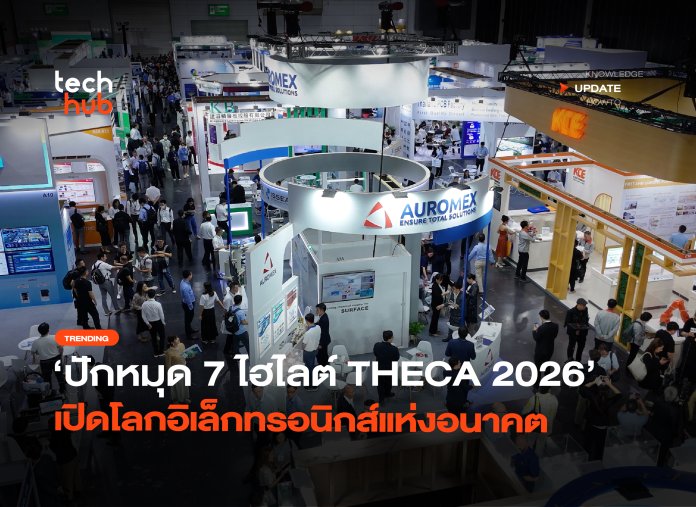 ปักหมุด 7 ไฮไลต์ THECA 2026 เปิดโลกอิเล็กทรอนิกส์