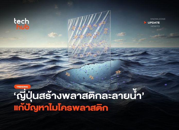ย่อยสลายได้ ญี่ปุ่นสร้างพลาสติกละลายน้ำ แก้ปัญหาไมโครพลาสติก-16 ปัญหาไมโครพลาสติก