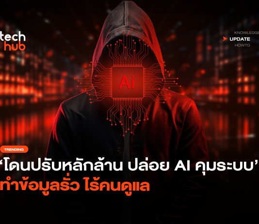 ปล่อย AI คุมระบบ แต่ไร้คนคุม หายนะเงียบที่อาจทำให้องค์กร โดนปรับหลักล้านไม่รู้ตัว AI คุมระบบ