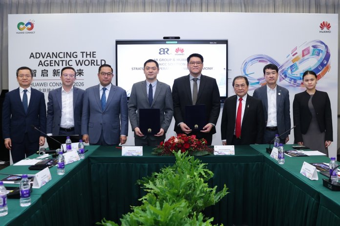 คณะผู้บริหารระดับสูงจากหัวเว่ย บริษัท เอส AI Contact Center ไทย