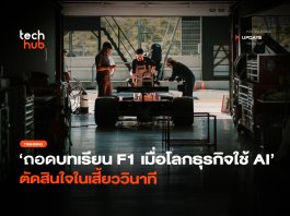 ถอดบทเรียน F1 สู่ธุรกิจ ใช้ Real-time AI ตัดสินใจในเสี้ยววินาที Real-time AI