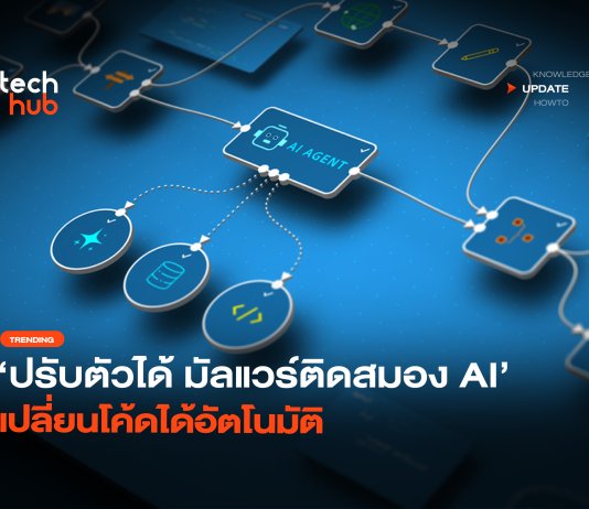 ปรับตัวได้ มัลแวร์ติดสมอง AI เปลี่ยนโค้ดได้อัตโนมัติ มัลแวร์ติดสมอง AI