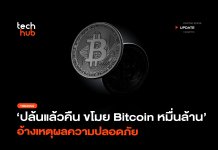 ปล้นแล้วคืน ขโมย Bitcoin หมื่นล้าน อ้างเหตุผลความปลอดภัย