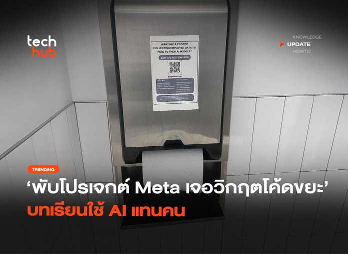 Meta ใช้ AI แทนคน