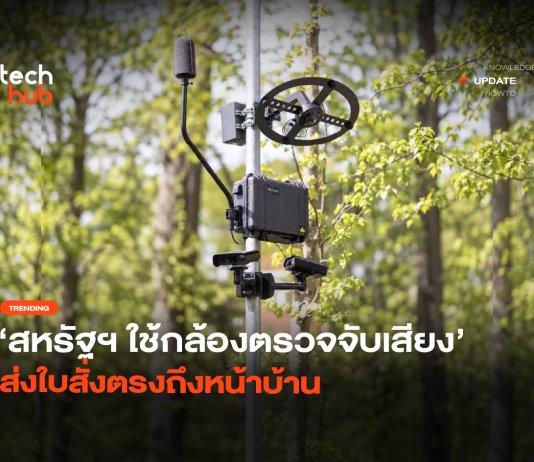 กล้องตรวจจับเสียง
