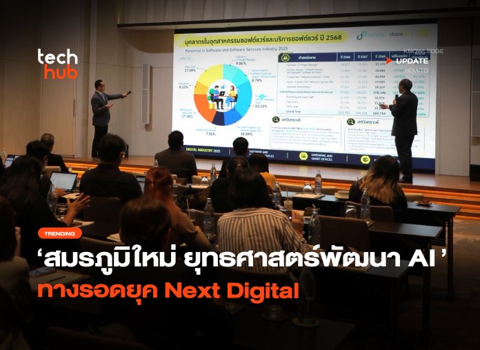 สมรภูมิใหม่ ยุทธศาสตร์พัฒนา AI ทางรอดยุค Next Digital-38 ยุทธศาสตร์ AI