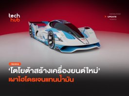 Toyota ซุ่มพัฒนา เครื่องยนต์ไฮโดรเจน V6 3.5 ลิตร แรงบิดม้า 871 ตัว เครื่องยนต์ไฮโดรเจน Toyota