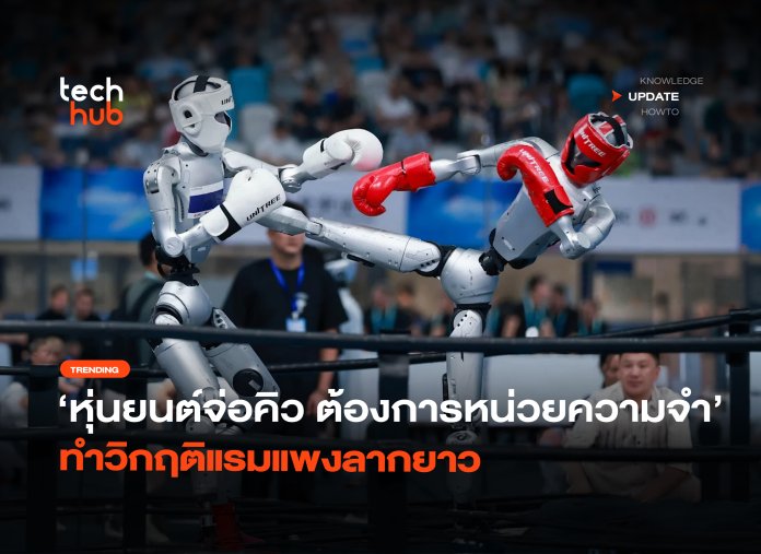 หุ่นยนต์จ่อคิว ต้องการหน่วยความจำ ทำวิกฤติแรมแพงลากยาว-10 ราคา RAM