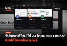 AI โคลน Microsoft Office โปรแกรมฟรีสุดเบา AI โคลน Microsoft Office