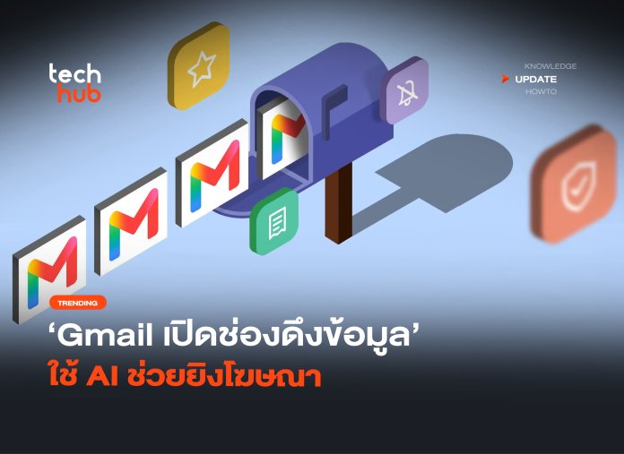 ไม่เป็นความลับ Gmail เปิดช่องดึงข้อมูล ใช้ AI ช่วยยิงโฆษณา -04 Google ดึงข้อมูล Gmail
